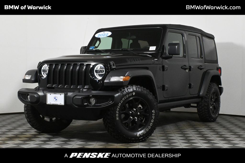 2022 Jeep Wrangler Unlimited Willys -
                Warwick, RI
