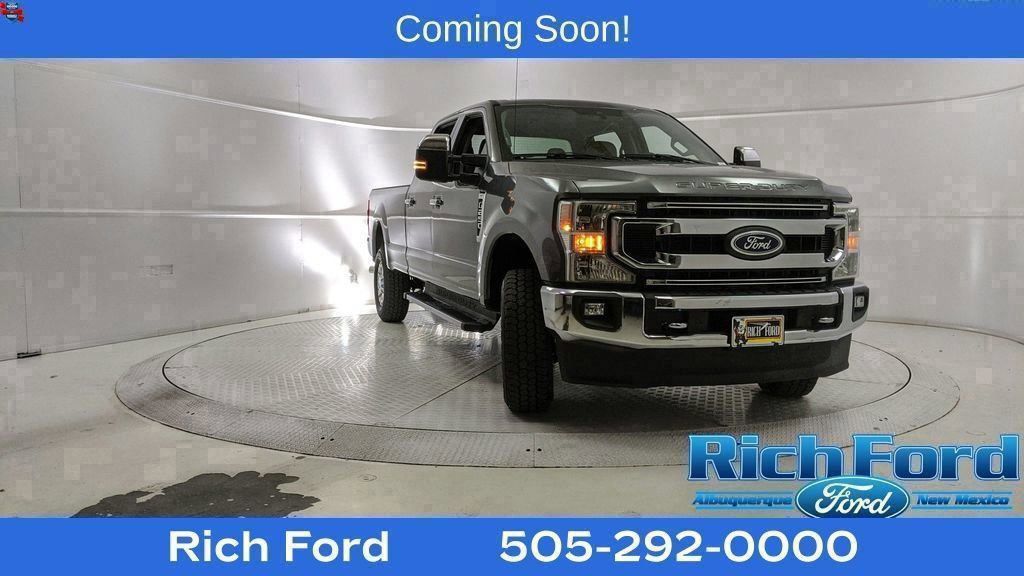 Carbonized Gray Metallic 2021 Ford F-250 Super Duty XLT Crew Cab 4WD Pickup Truck Four-Wheel Drive Automatic