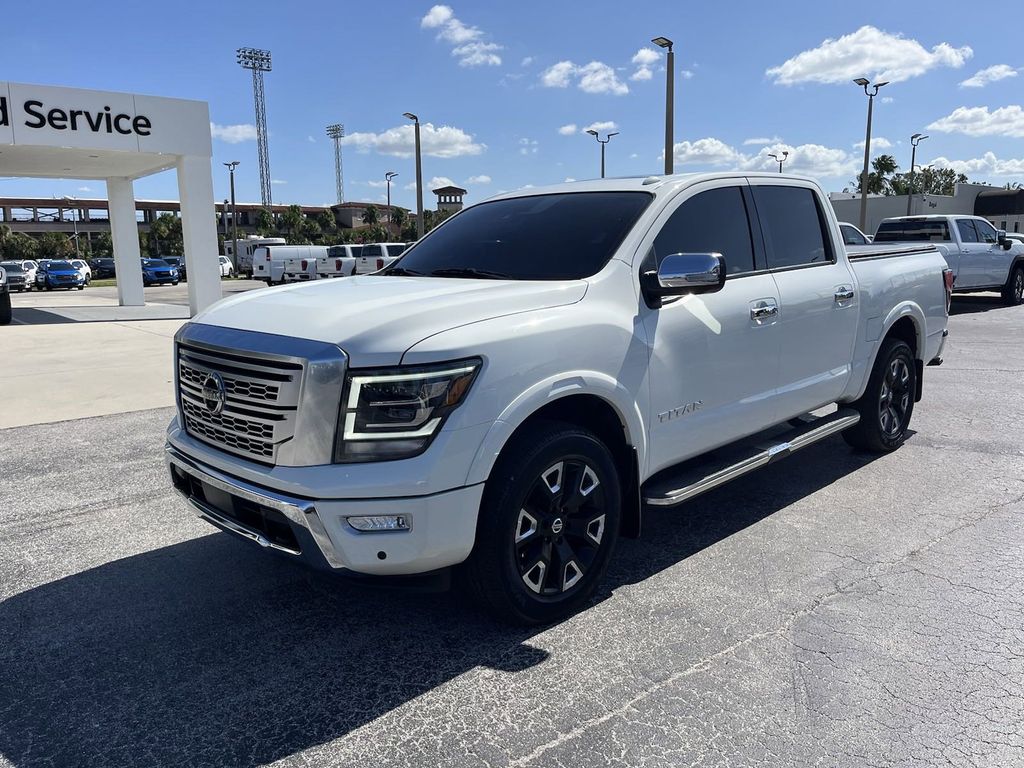 2021 Nissan Titan Platinum Reserve 9