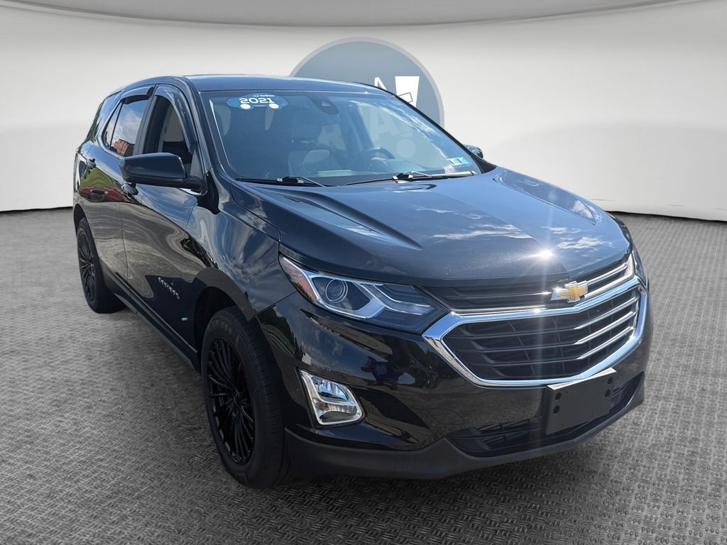 Mosaic Black Metallic 2021 Chevrolet Equinox LT AWD with 1LT SUV / Crossover Four-Wheel Drive 6-Speed Automatic Overdrive