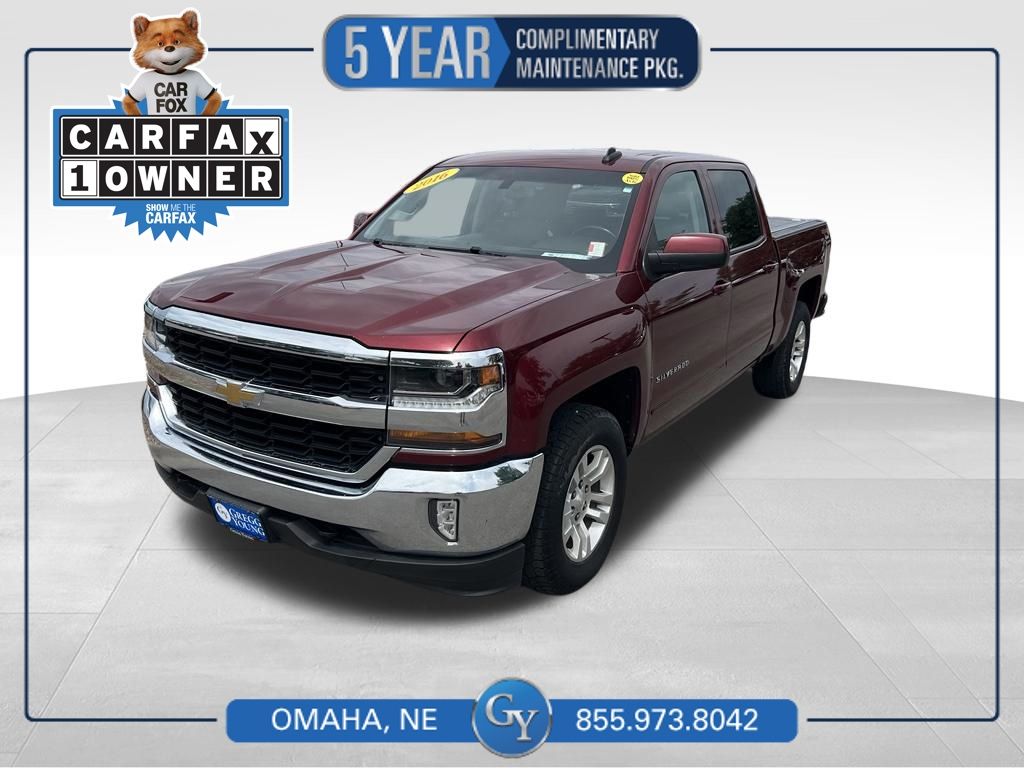 Siren Red Tintcoat 2016 Chevrolet Silverado 1500 Pickup Truck Four-Wheel Drive 6-Speed Automatic Overdrive
