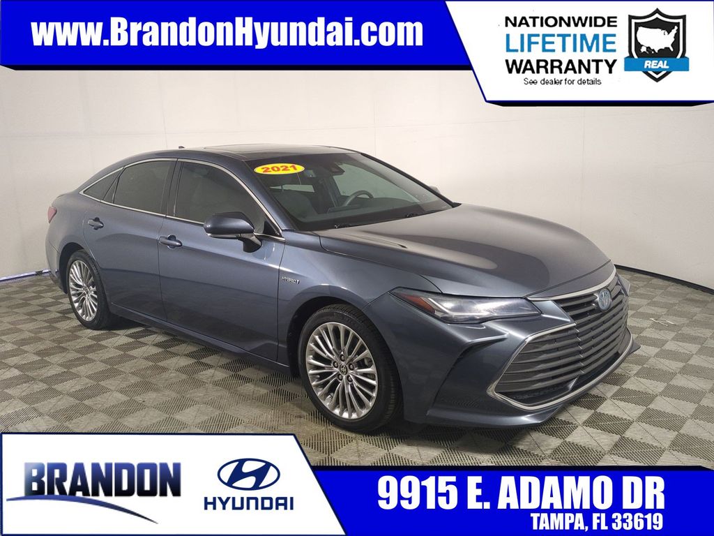 Harbor Gray Metallic 2021 Toyota Avalon Hybrid Sedan Front-Wheel Drive Continuously Variable Transmission