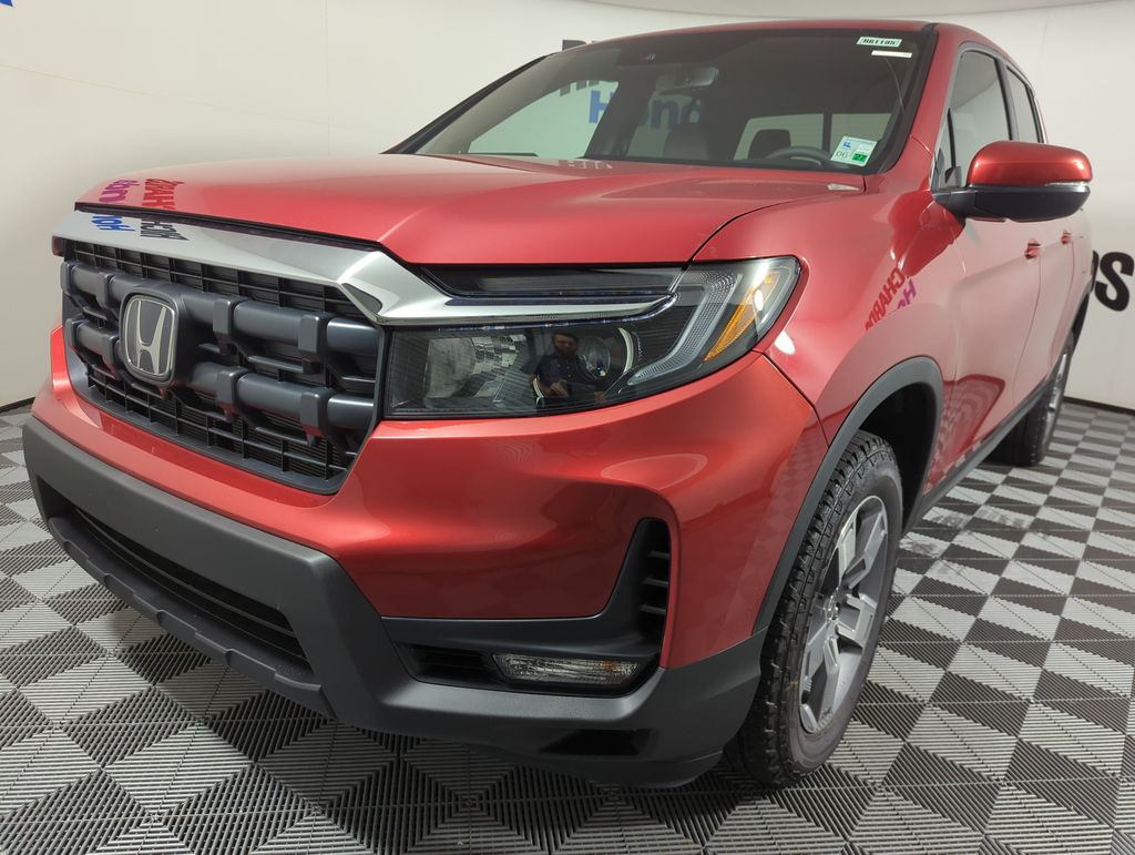 Radiant Red Metallic II 2026 Honda Ridgeline Pickup Truck All-Wheel Drive 9-Speed Automatic