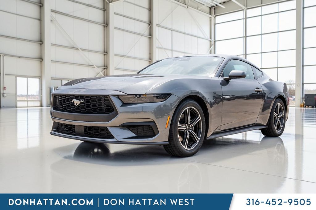 Gray Metallic 2025 Ford Mustang Coupe Rear-Wheel Drive Automatic