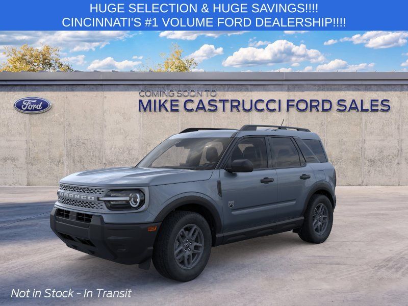 Blue (Azure Gray Metallic Tri-Coat) 2026 Ford Bronco Sport SUV / Crossover All-Wheel Drive 8-Speed Automatic