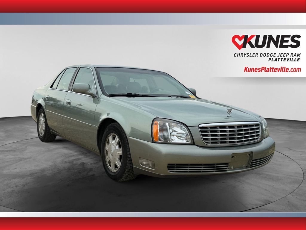 Green / Silk 2005 Cadillac DeVille Sedan Front-Wheel Drive 4-Speed Automatic Overdrive