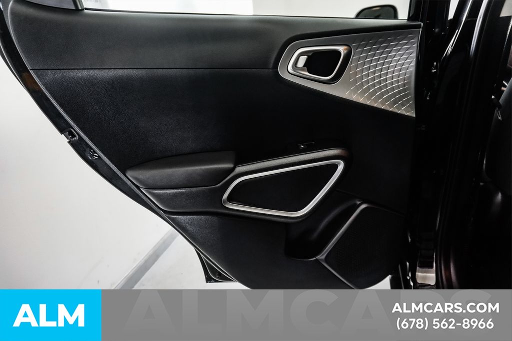 Used 2025 Black Kia LX image 46