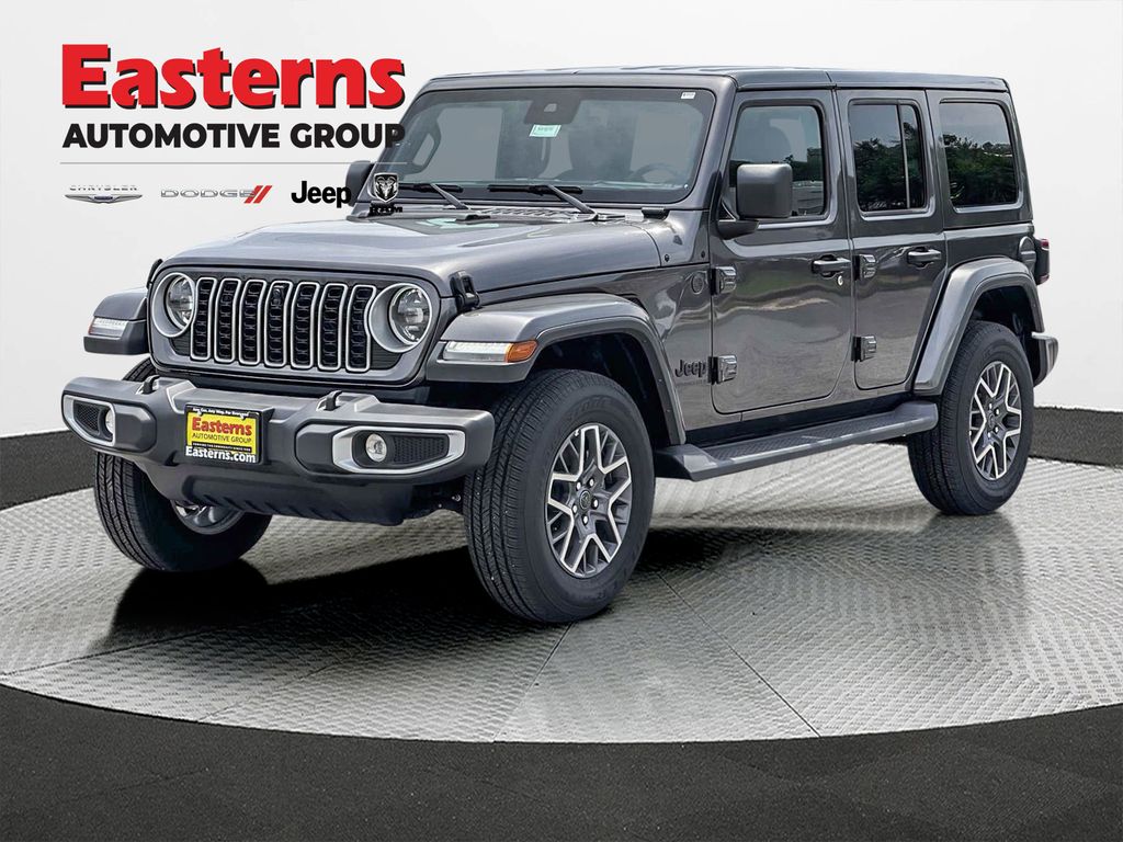 Gray (Granite Crystal Metallic Clearcoat) 2025 Jeep Wrangler SUV / Crossover Four-Wheel Drive 8-Speed Automatic