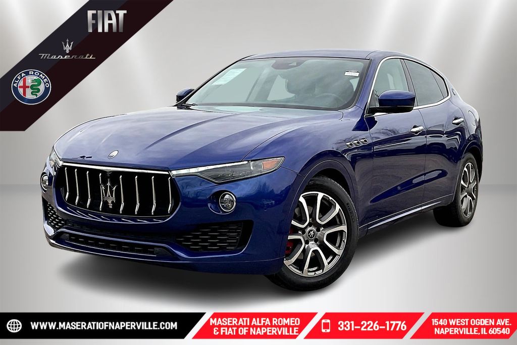 Blue 2019 Maserati Levante 3.0L AWD SUV / Crossover All-Wheel Drive 8-Speed Automatic