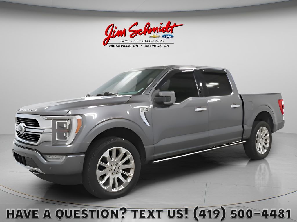 Carbonized Gray Metallic 2021 Ford F-150 Pickup Truck Four-Wheel Drive Automatic