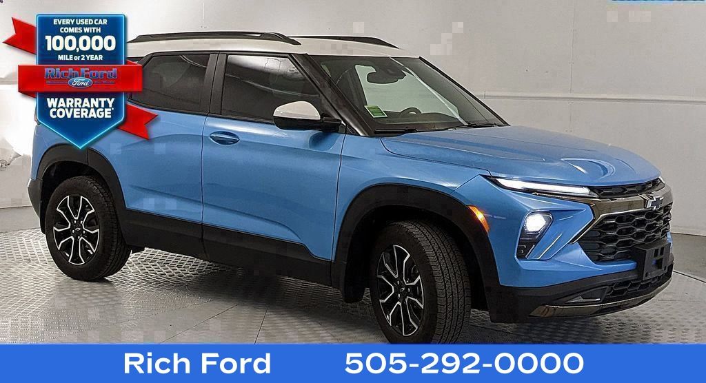 Marina Blue Metallic 2025 Chevrolet Trailblazer ACTIV AWD SUV / Crossover Four-Wheel Drive 9-Speed Automatic