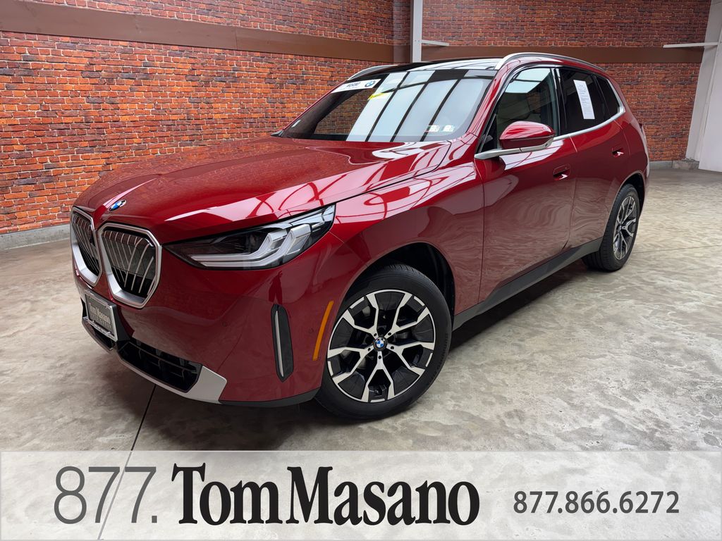 Red Metallic 2025 BMW X3 SUV / Crossover All-Wheel Drive 8-Speed Automatic