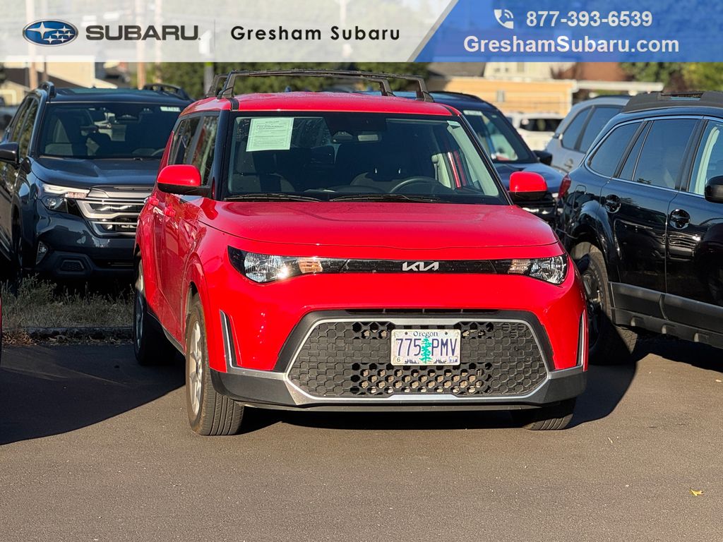 Inferno Red 2024 Kia Soul SUV / Crossover Front-Wheel Drive Continuously Variable Transmission