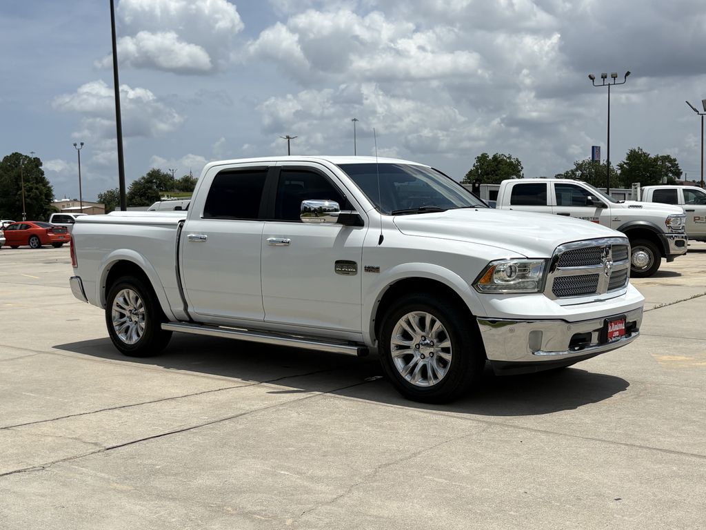 2016 Ram 1500 Laramie Longhorn White at DeMontrond Ford