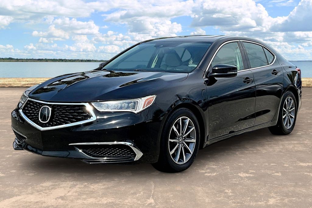 Black 2020 Acura TLX FWD Sedan Front-Wheel Drive 8-Speed Dual Clutch
