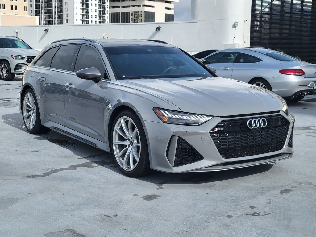 Gray 2024 Audi RS 6 Avant 4.0T quattro Performance AWD Wagon All-Wheel Drive 8-Speed Automatic