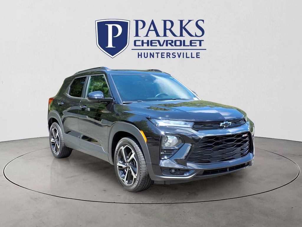 Black Metallic 2021 Chevrolet Trailblazer SUV / Crossover Front-Wheel Drive Continuously Variable Transmission