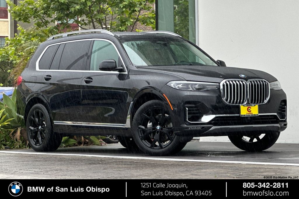 Black Sapphire Metallic 2020 BMW X7 xDrive40i AWD SUV / Crossover All-Wheel Drive 8-Speed Automatic