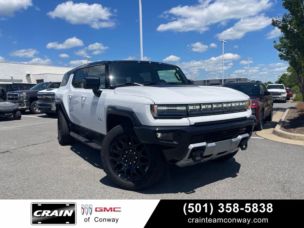White 2026 GMC Hummer EV SUV SUV / Crossover All-Wheel Drive 1-Speed Automatic