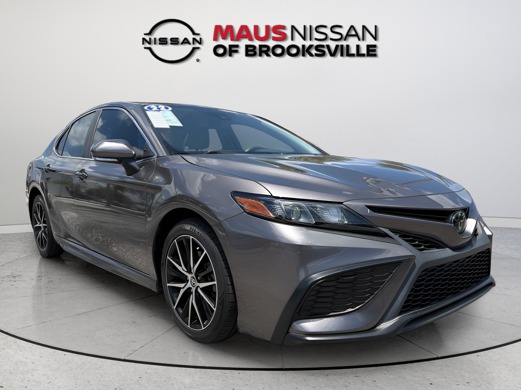 Predawn Gray Mica 2022 Toyota Camry Sedan Front-Wheel Drive 8-Speed Automatic