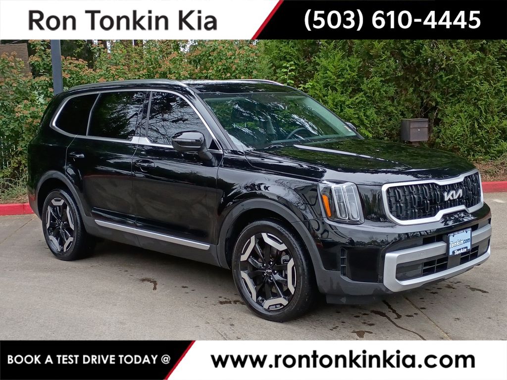 Ebony Black 2023 Kia Telluride EX AWD SUV / Crossover All-Wheel Drive 8-Speed Automatic