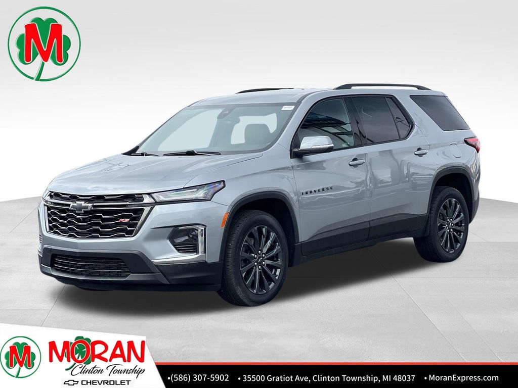 Sterling Gray Metallic 2023 Chevrolet Traverse RS FWD SUV / Crossover Front-Wheel Drive 9-Speed Automatic
