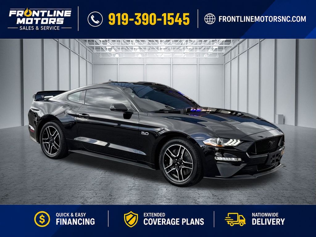 Shadow Black 2023 Ford Mustang Coupe Rear-Wheel Drive 10-Speed Automatic