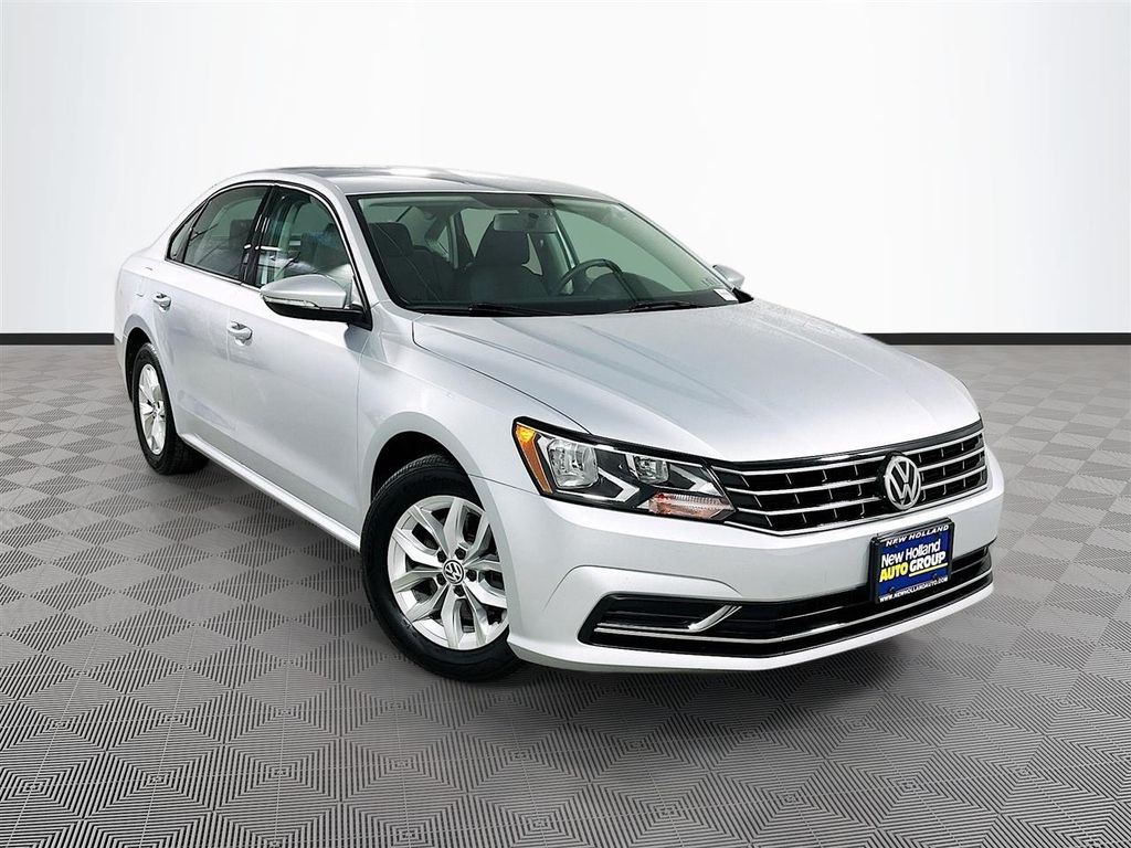 Reflex Silver Metallic 2018 Volkswagen Passat 2.0T S FWD Sedan Front-Wheel Drive 6-Speed Automatic