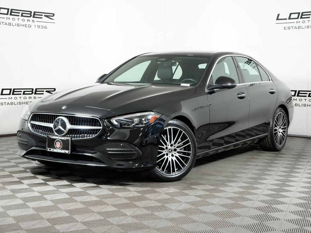 used 2024 Mercedes-Benz C-Class car, priced at $38,988
