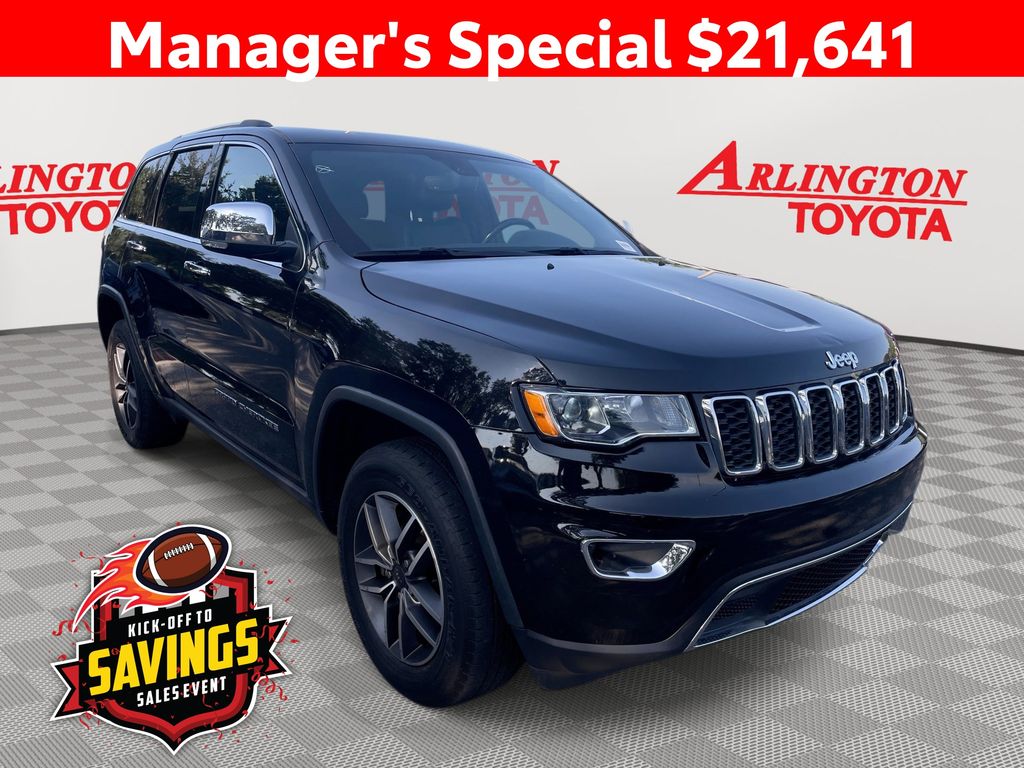 Diamond Black 2021 Jeep Grand Cherokee SUV / Crossover Four-Wheel Drive 8-Speed Automatic
