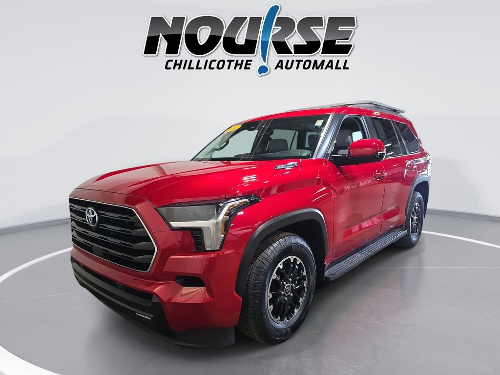 Supersonic Red 2024 Toyota Sequoia SUV / Crossover Four-Wheel Drive Automatic