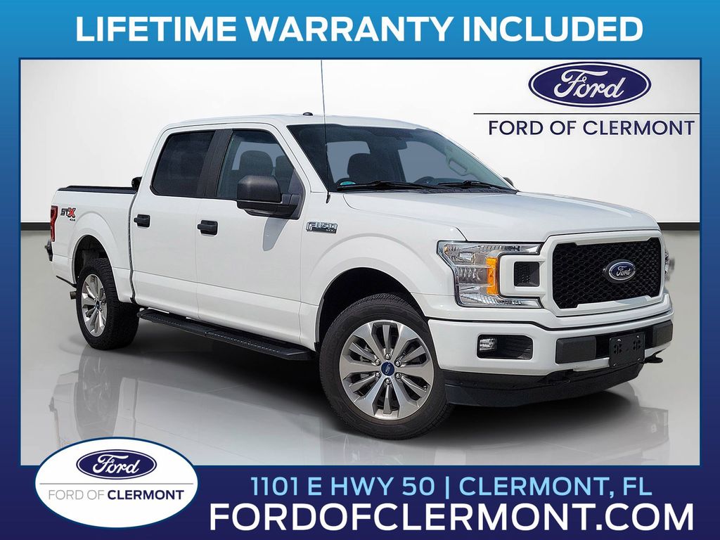 Oxford White 2018 Ford F-150 Pickup Truck Four-Wheel Drive Automatic