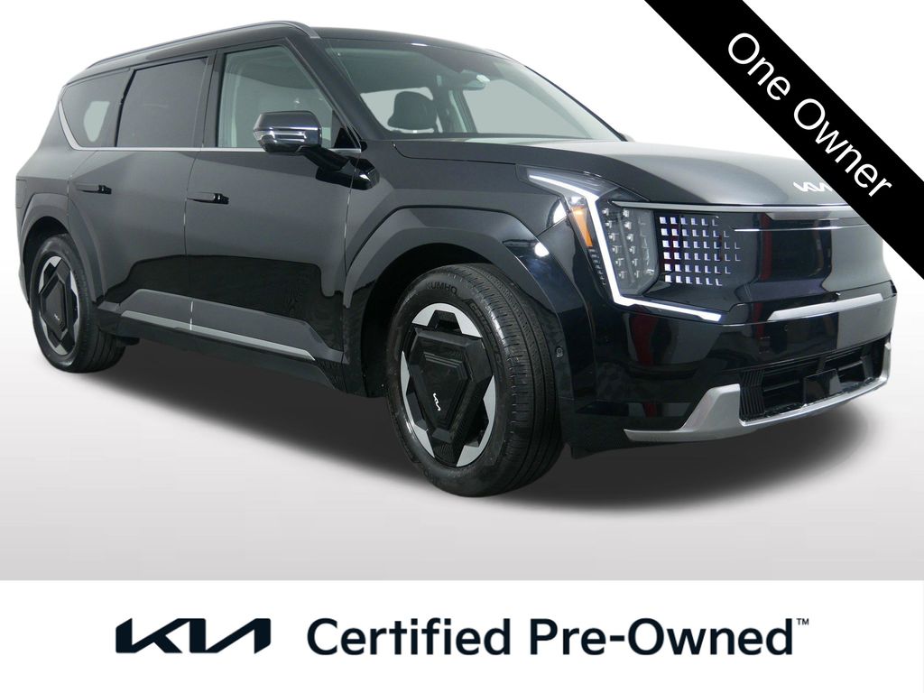 Aurora Black Pearl 2024 Kia EV9 Land AWD SUV / Crossover All-Wheel Drive 1-Speed Automatic