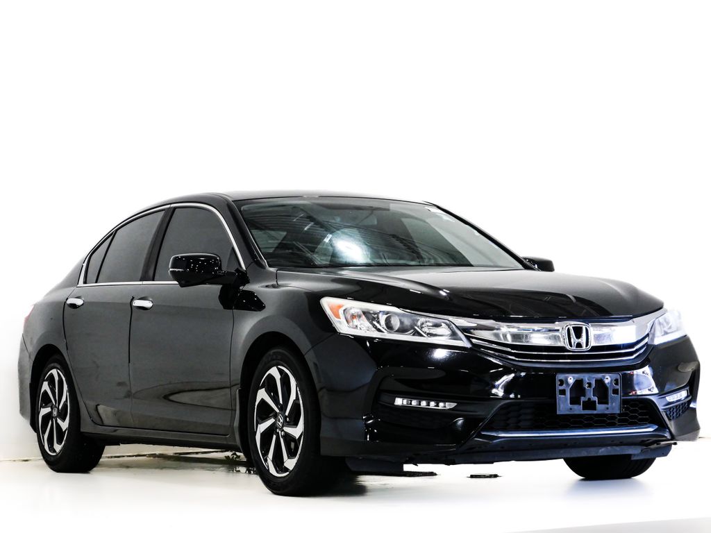 Crystal Black Pearl 2016 Honda Accord EX Sedan Front-Wheel Drive Continuously Variable Transmission