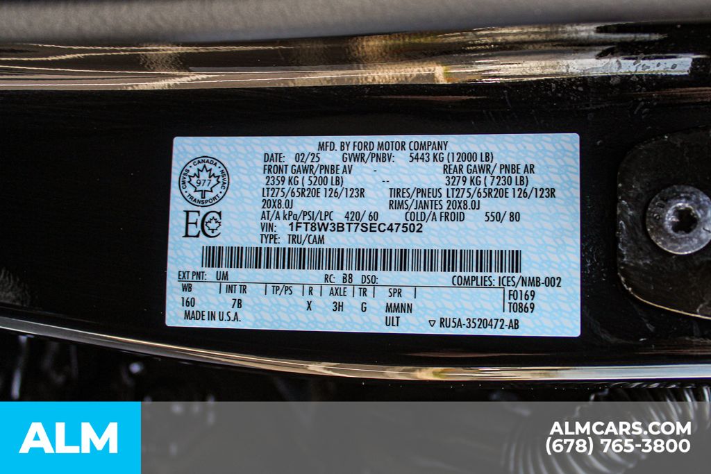Used 2025 Black Ford Platinum image 41