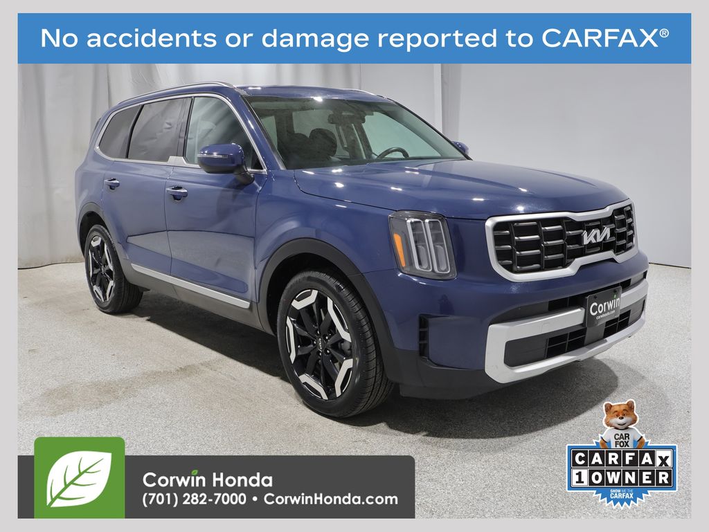 Midnight Lake Blue 2025 Kia Telluride SUV / Crossover All-Wheel Drive 8-Speed Automatic