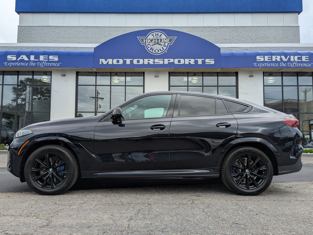 Carbon Black Metallic 2025 BMW X6 SUV / Crossover All-Wheel Drive 8-Speed Automatic