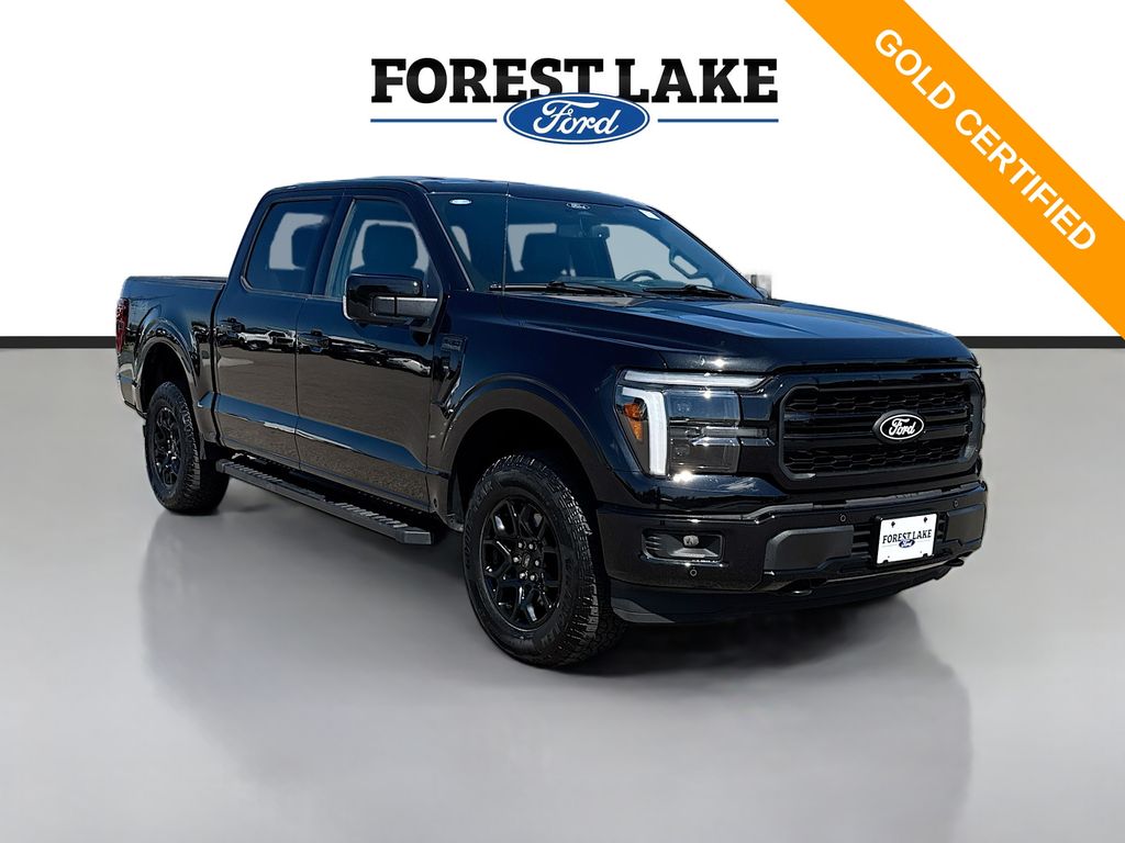 Agate Black Metallic 2025 Ford F-150 Pickup Truck Four-Wheel Drive Automatic