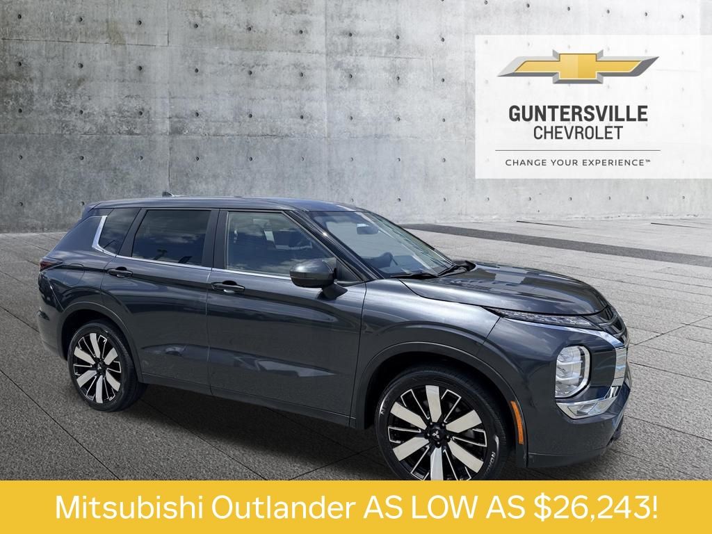Graphite Gray 2025 Mitsubishi Outlander SUV / Crossover Front-Wheel Drive Continuously Variable Transmission