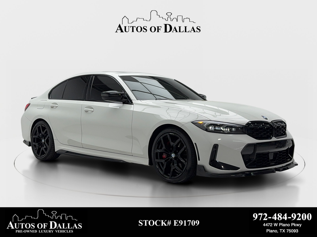 Alpine White 2025 BMW 3 Series M340i RWD Sedan Rear-Wheel Drive 8-Speed Automatic