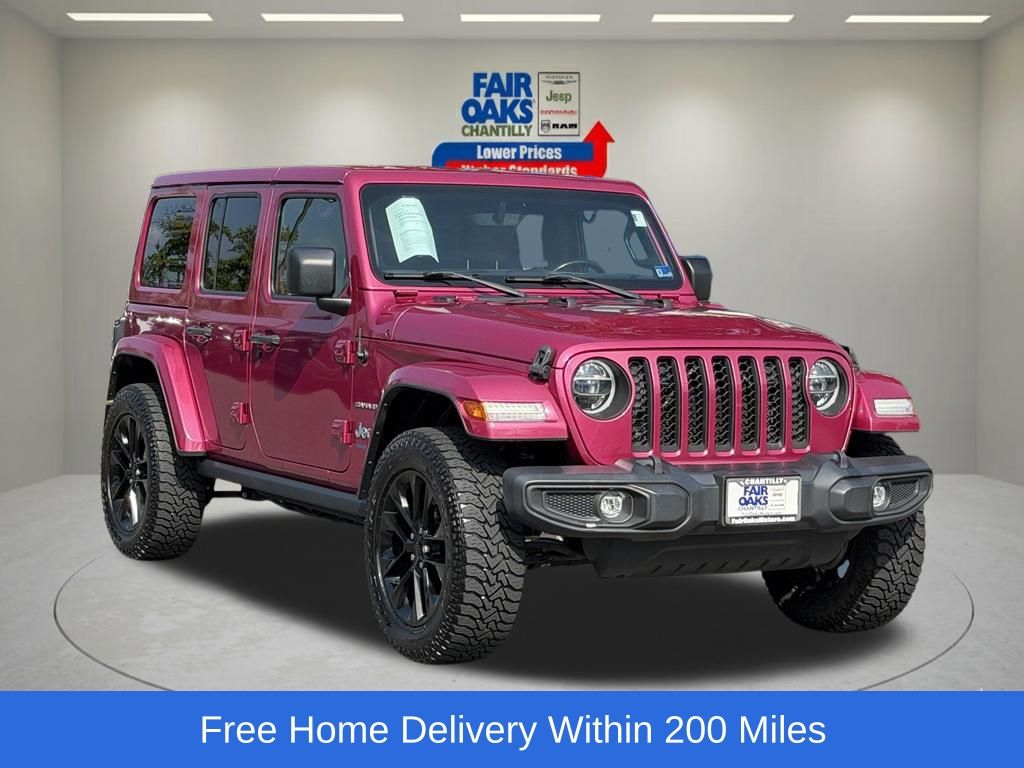 Tuscadero Pearlcoat 2021 Jeep Wrangler 4xe SUV / Crossover Four-Wheel Drive 8-Speed Automatic