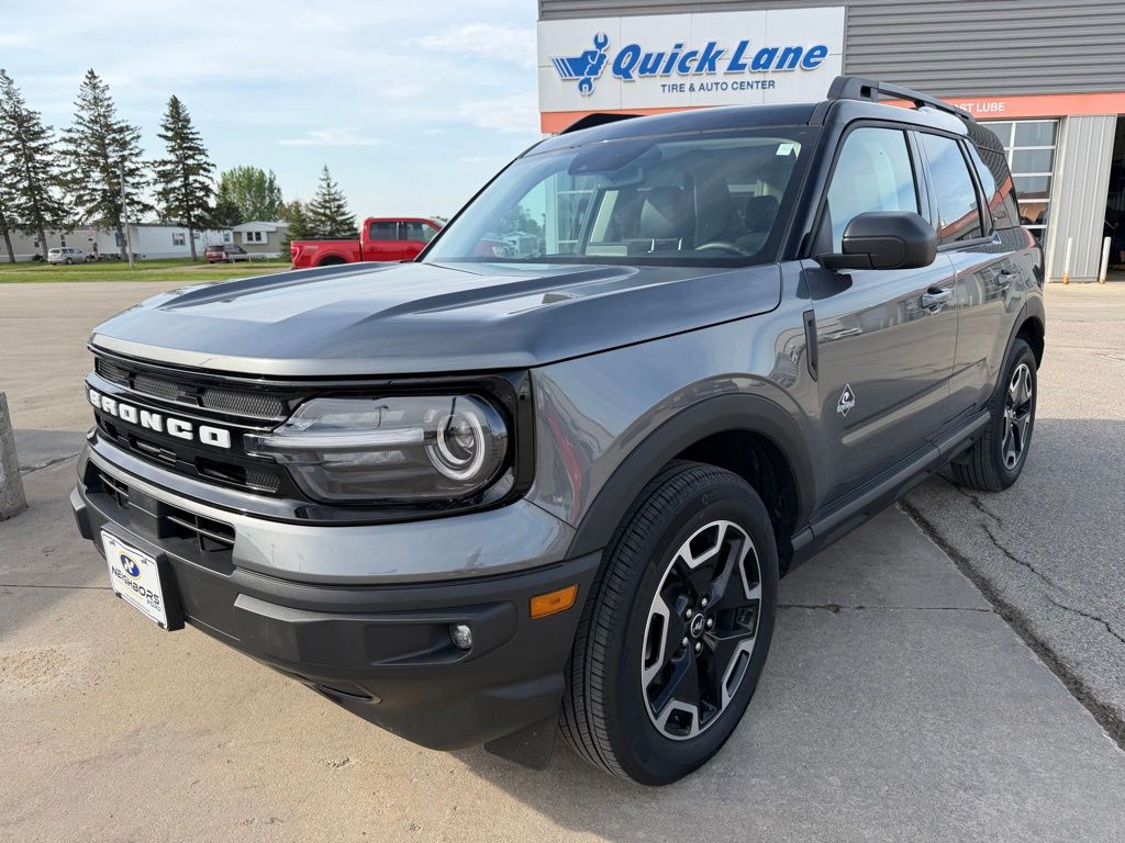 Carbonized Gray Metallic 2024 Ford Bronco Sport SUV / Crossover All-Wheel Drive 8-Speed Automatic