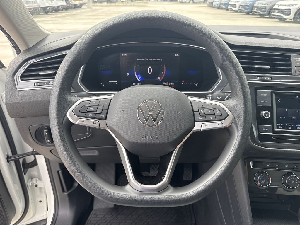 2023 Volkswagen Tiguan 2.0T S White at DeMontrond Gulf Freeway