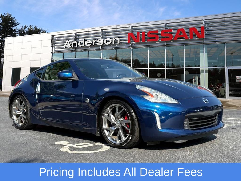 Deep Blue Pearl 2016 Nissan 370Z Sport Tech Coupe Rear-Wheel Drive 7-Speed Automatic
