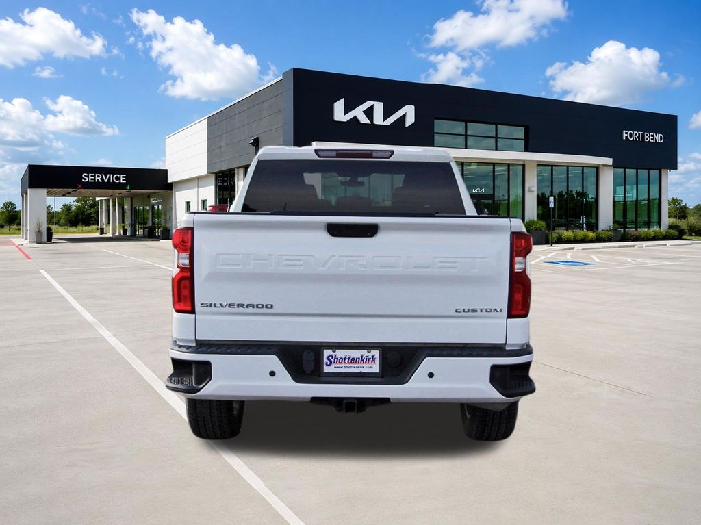 2022 Chevrolet Silverado 1500 LTD Custom White at DeMontrond Gulf Freeway