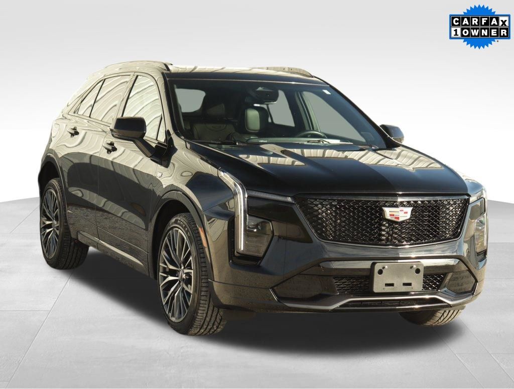 Black Metallic 2024 Cadillac XT4 Sport AWD SUV / Crossover Four-Wheel Drive 9-Speed Automatic