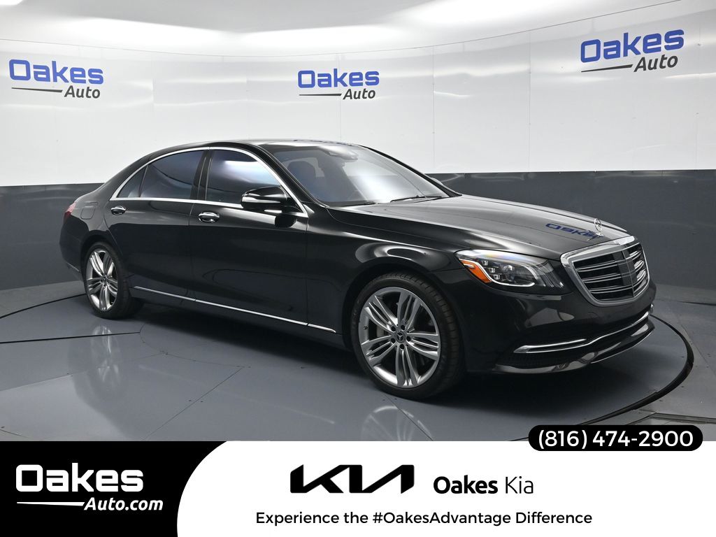 Obsidian Black Metallic 2018 Mercedes-Benz S-Class Sedan All-Wheel Drive 9-Speed Automatic