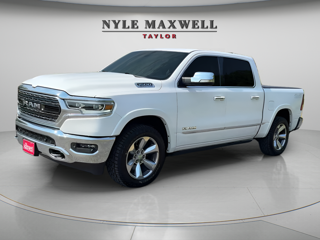 Bright White Clearcoat 2021 RAM 1500 Pickup Truck Four-Wheel Drive 8-Speed Automatic
