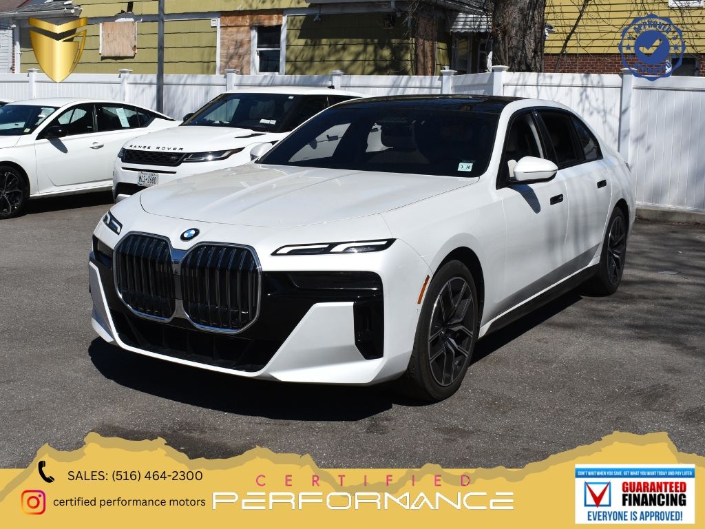 Mineral White Metallic 2025 BMW 7 Series 760i xDrive Sedan All-Wheel Drive 8-Speed Automatic