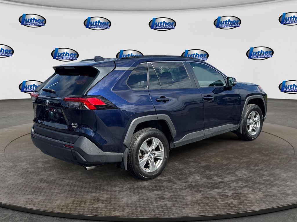 2024 Toyota RAV4 XLE Blue at Phil Fitts Ford